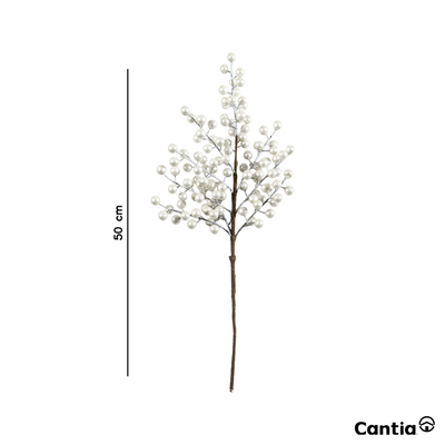 Rama Artificial Perla 50 Cm