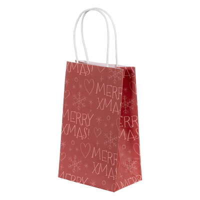 Juego 6 Bolsas De Papel Mediana Adviento