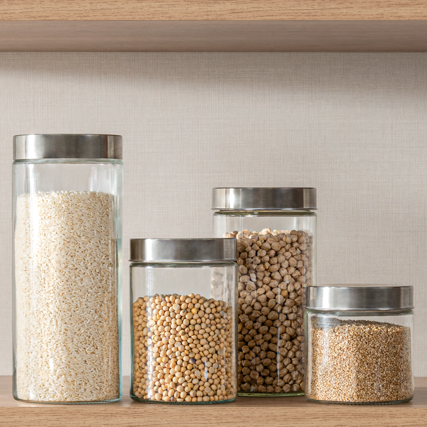 Contenedor de alimentos de tapa metálica