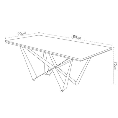 Mesa de comedor Frankfurt