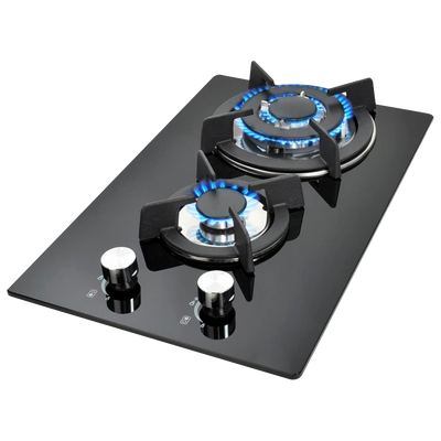 Parrilla 2 Quemadores Cristal