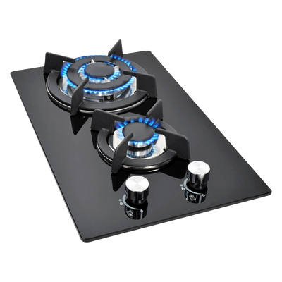 Parrilla 2 Quemadores Cristal