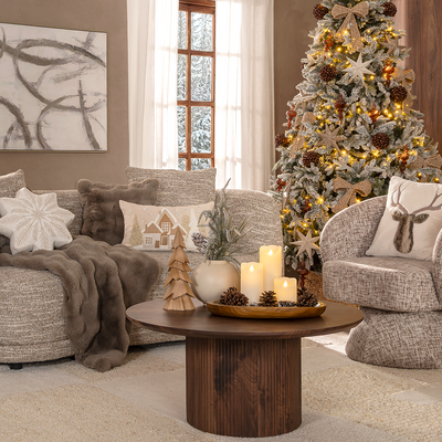 Funda Cojin Winter Cabin