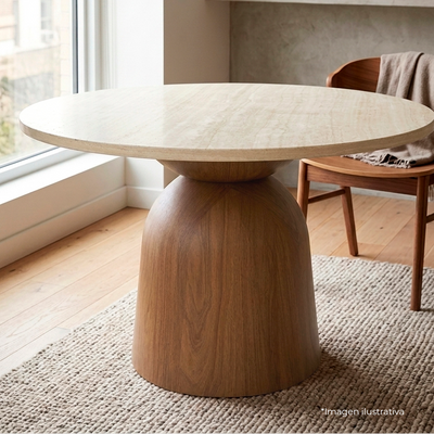 Mesa Comedor Burns Beige