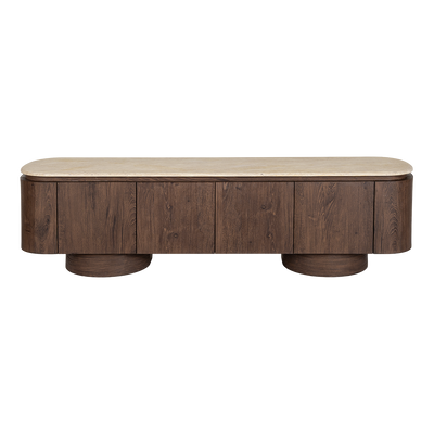Mueble de tv Waco Nogal/Beige