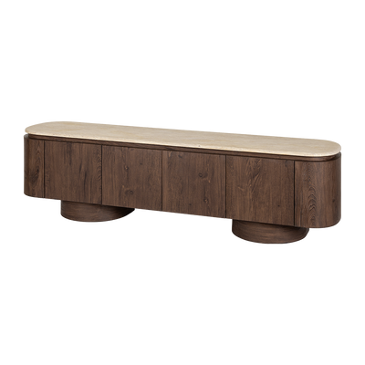 Mueble de tv Waco Nogal/Beige