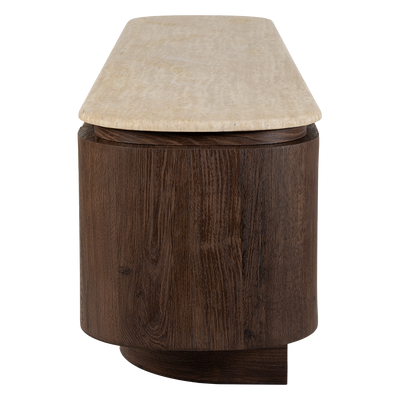 Mueble de tv Waco Nogal/Beige