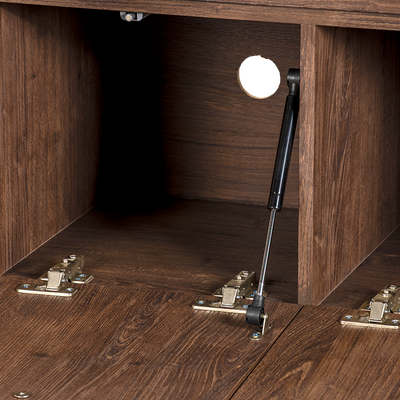 Mueble de tv Waco Nogal/Beige
