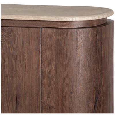 Comoda Waco Nogal/Beige