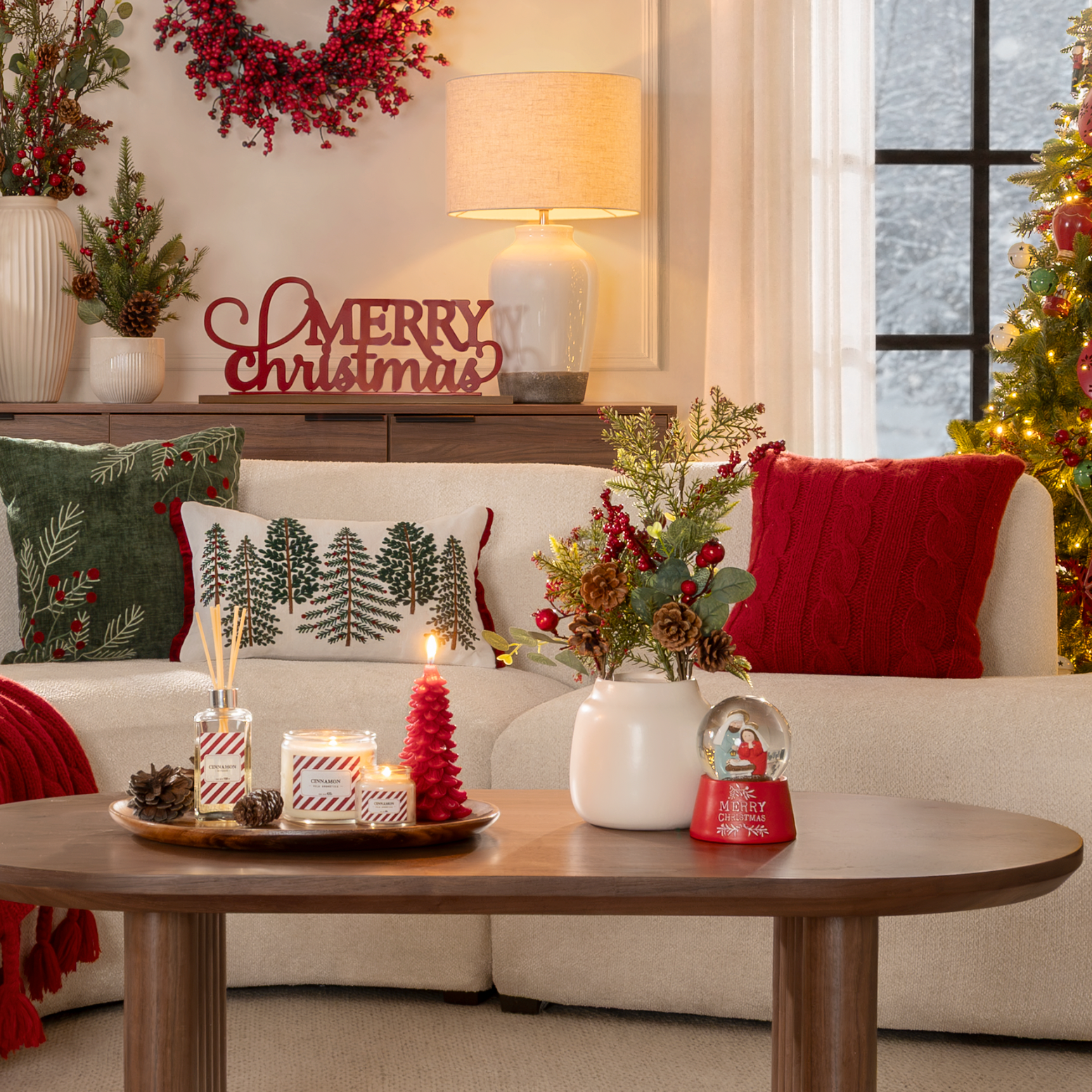 Decorativo Domo De Nieve Navideño Belen