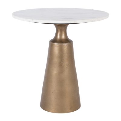 Mesa Lat Besni Dorado/blanco