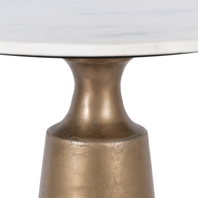Mesa Lat Besni Dorado/blanco