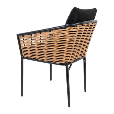Silla Mirissa Negro/Natural