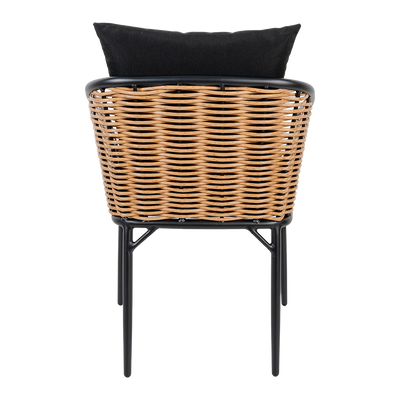 Silla Mirissa Negro/Natural