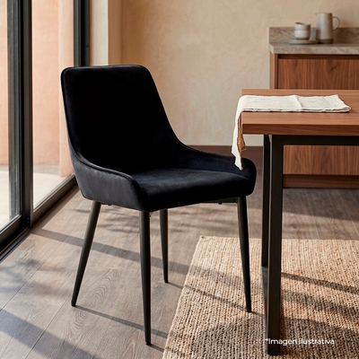 Silla Bretby Negro