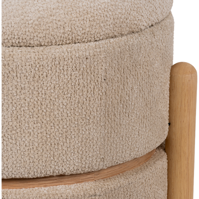 Taburete Gyor Beige