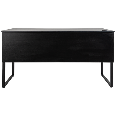 Escritorio Cajones Jansen Negro Humo
