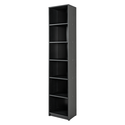 Librero Alto 40 cm Camargo Negro Humo