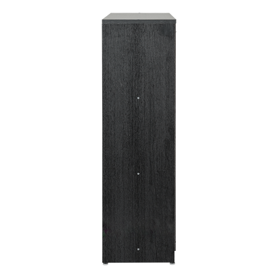 Librero Bajo 80cm Camargo Negro