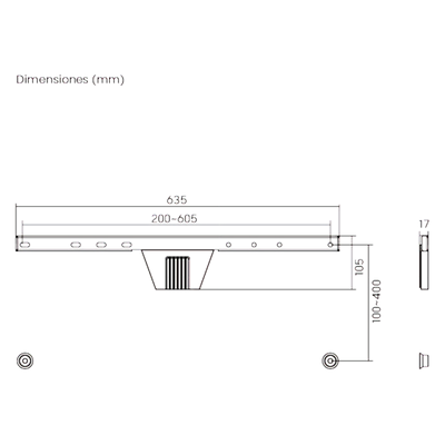 Soporte para TV de pared 37" a 80"