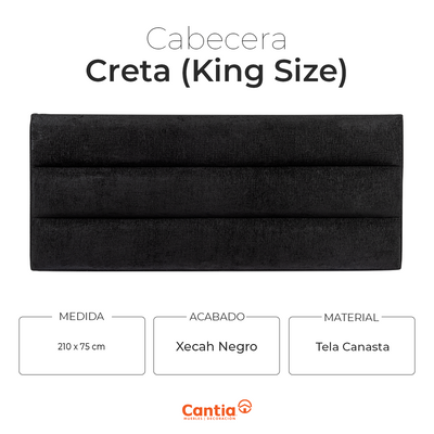 Cabecera King Size Creta Xecah