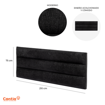 Cabecera King Size Creta Xecah