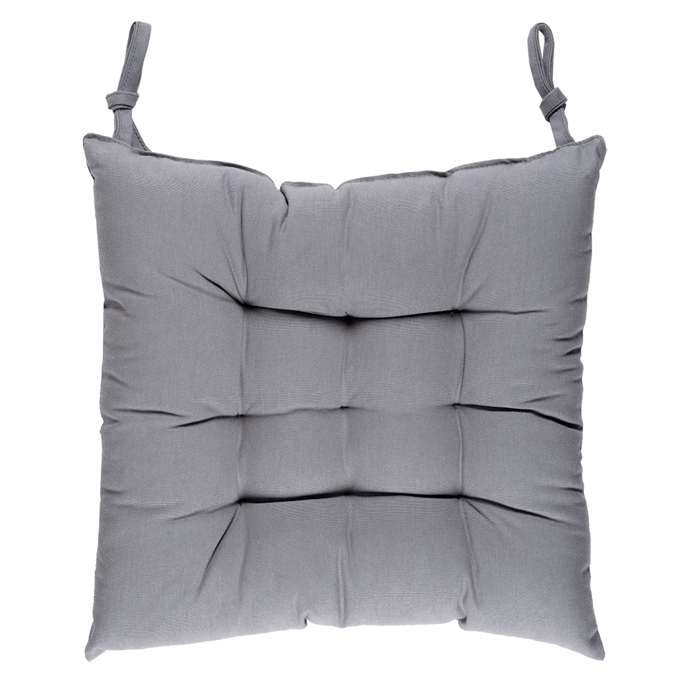 Cojín de Silla Gris