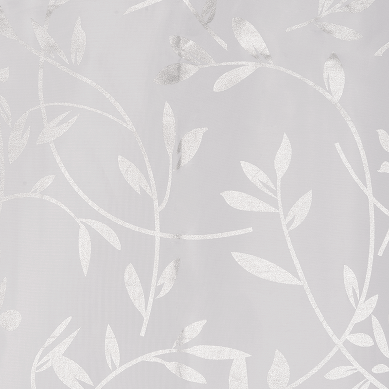 Cortina de baño hojas