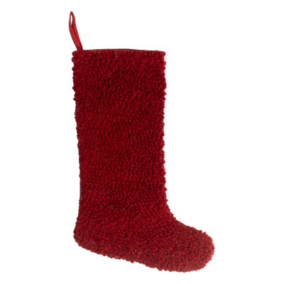 Bota navideña Roja
