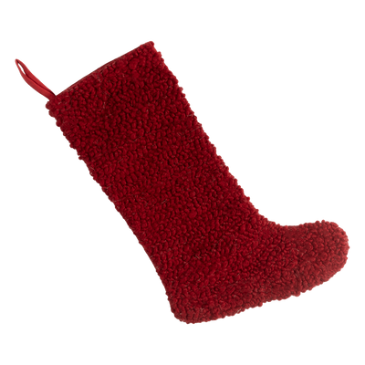 Bota navideña Roja