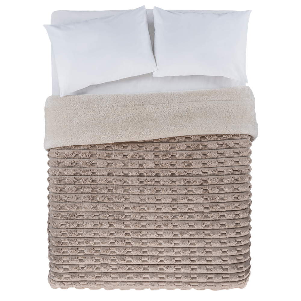 Cobertor Everest Taupe