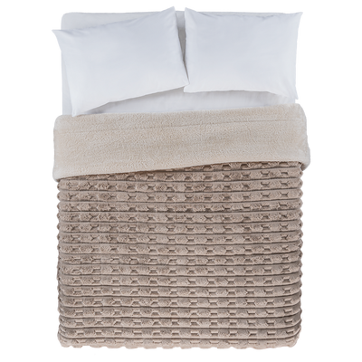 Cobertor Everest Mat Taupe