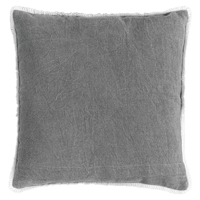 Funda Cojín Pino Navideño Gris