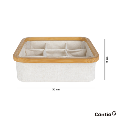 Caja 9 Divisiones Bamboo Nuk