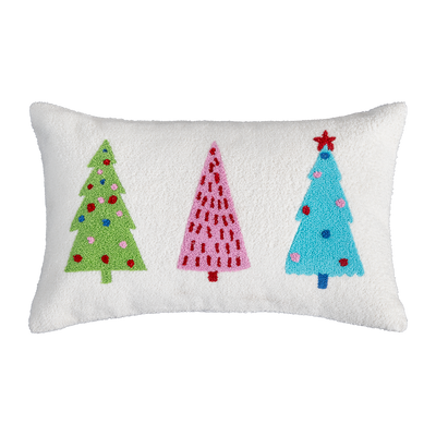 Funda Cojín Rectangular Pinos colores