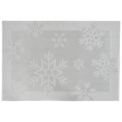 Mantel Individual De Copos De Nieve