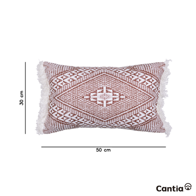 Funda Cojín Rectangular Clay Rombos