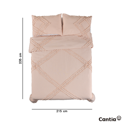 Juego De Edredón Pink Clay