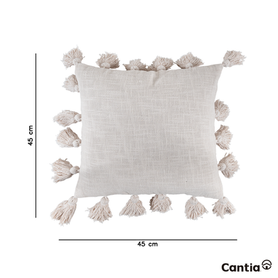 Funda Cojín Floret Pompones