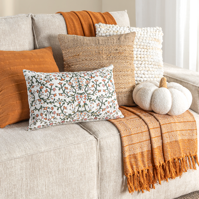 Cojín Decorativo Calabaza Blanca Kuum