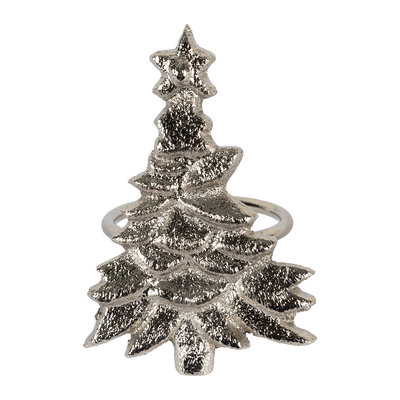 Juego de 4 Anillos Servilleta Trees