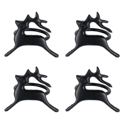 Juego de 4 Anillos Servilleta Reno