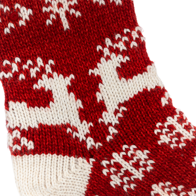 Bota Navideña Decorativa Candy Cane