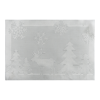 Mantel Individual Silver Forest