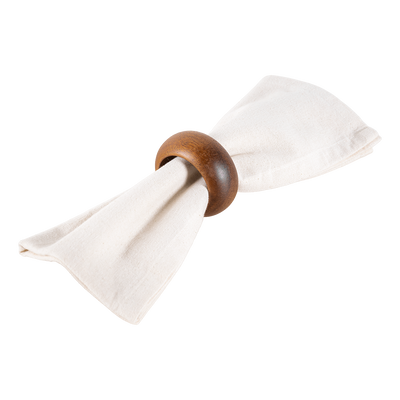Juego de 4 anillos para servilleta Acacia