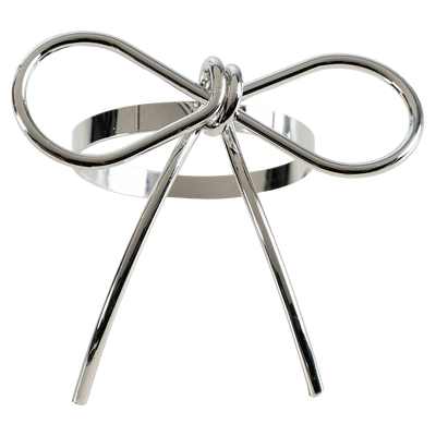 Jgo 4 Anillos de servilleta Snow Bows