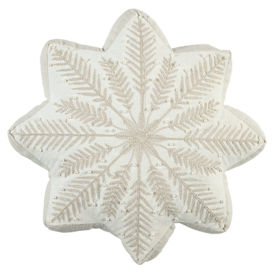 Cojín Decorativo Snowflake