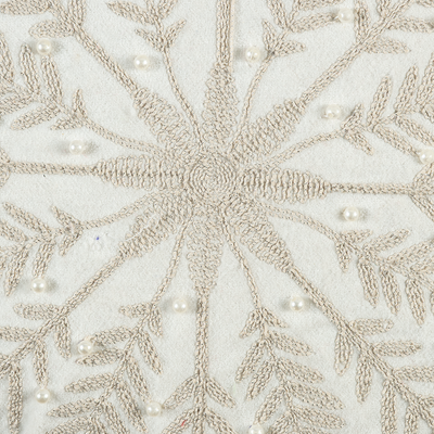 Cojín Decorativo Snowflake