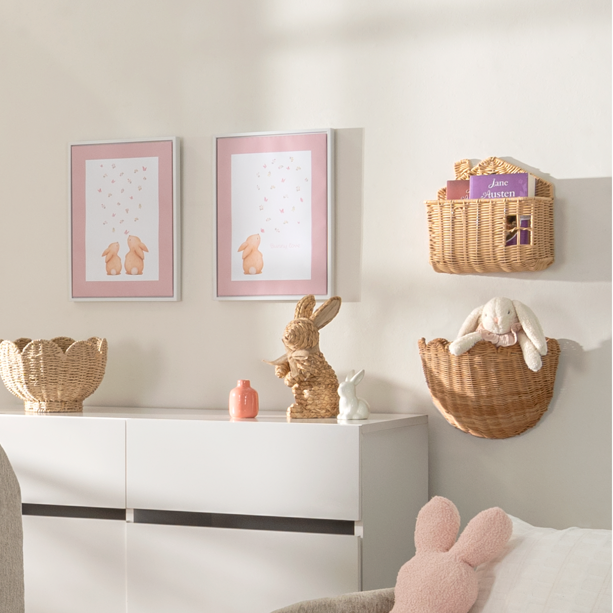 Canastilla para pared