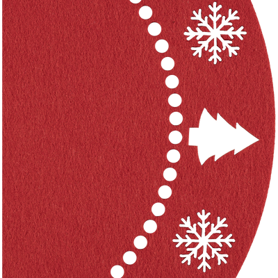 Mantel Ind Circular Holly